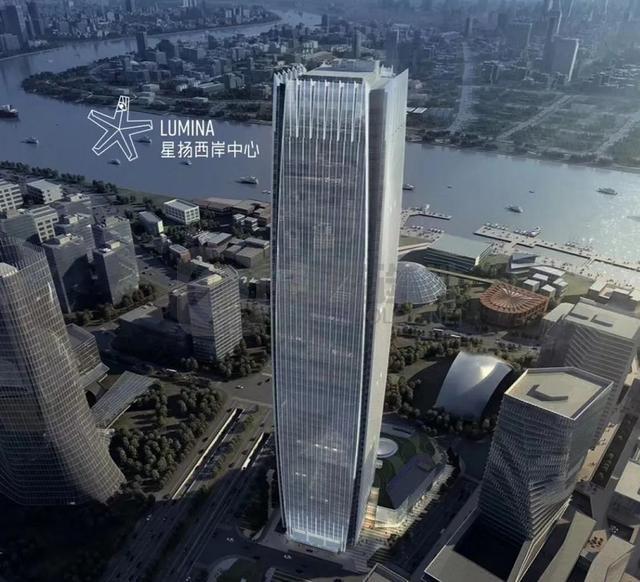 徐汇滨江“上海星扬西岸中心”280米成为徐汇最高地标建筑