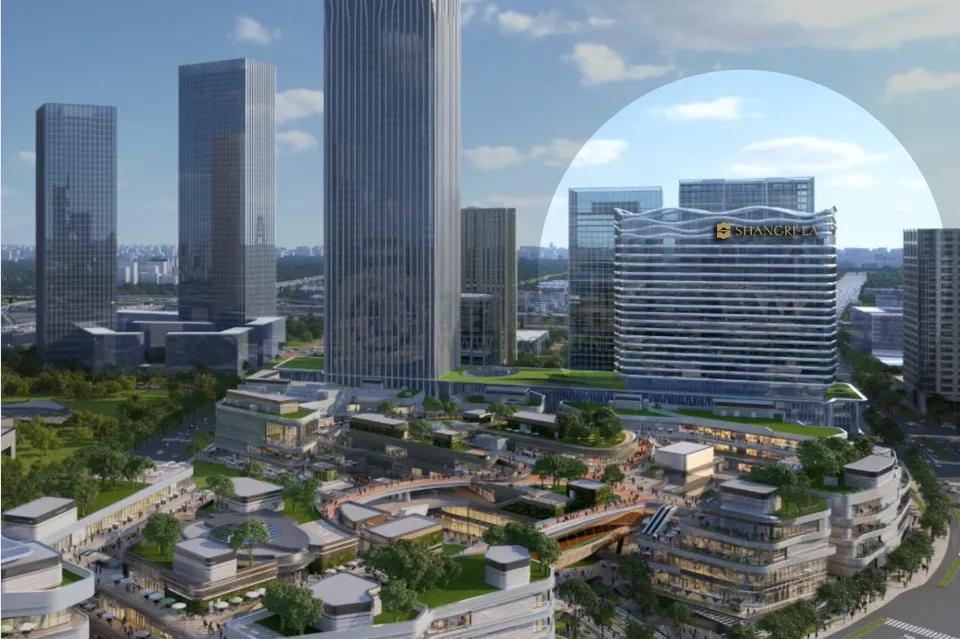 太古里旁，上海前滩香格里拉酒店预计今秋开业