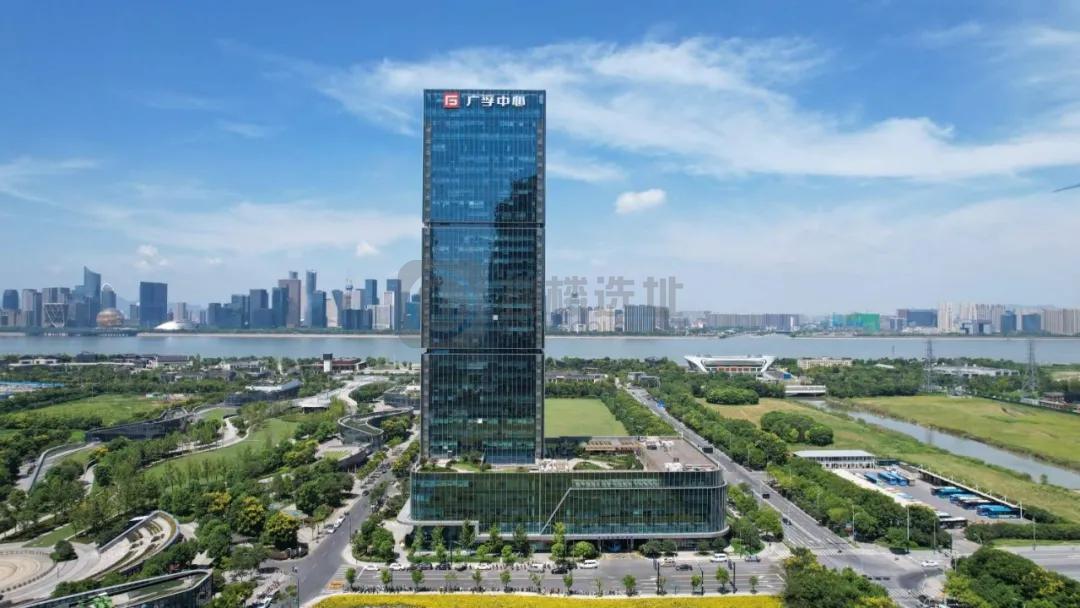 钱江新城广孚中心性价比+高大上，CBD无遮挡一线江景办公楼来了