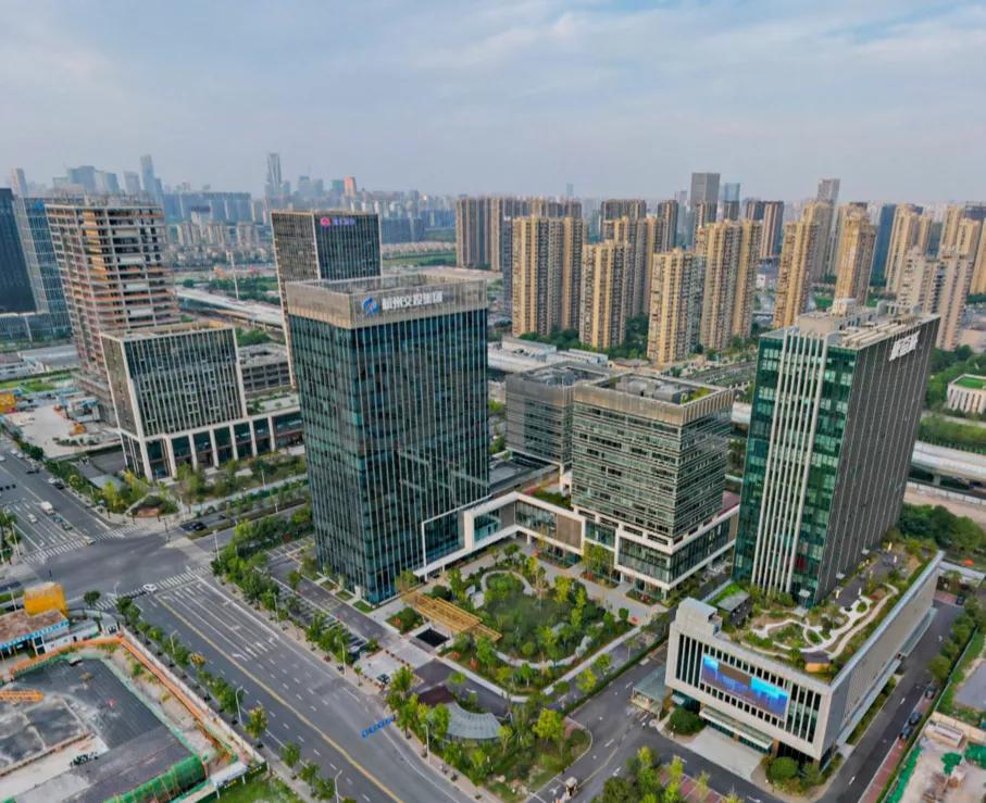 滨江区物联网街杭州交投科创中心为创新赋能