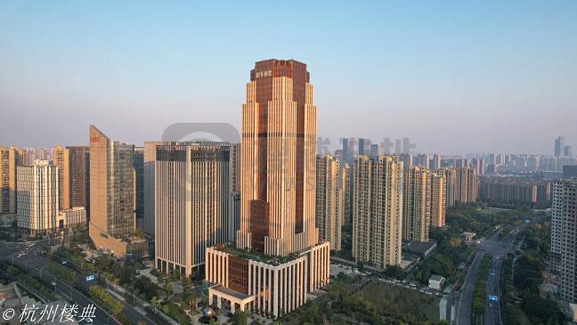 钱江世纪城明华国际大厦五星级的大堂与配套，价格只需三星