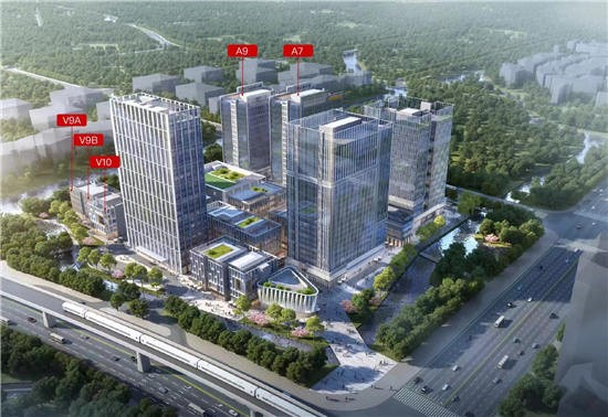 绿地虹桥数智港，交通便捷，商业配套，免租期可谈，价格优惠！！！