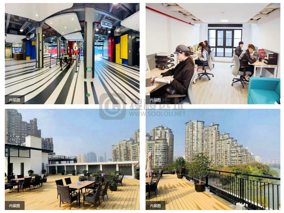 长寿路商圈丨创享塔精装全配服务式丨苏州河畔景观办公室