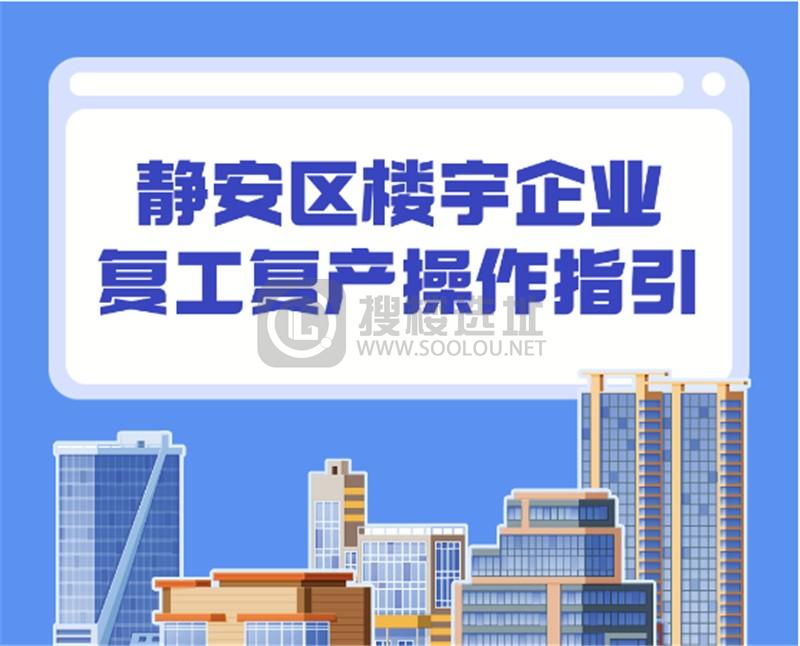 一图读懂：静安区楼宇企业复工复产操作指引