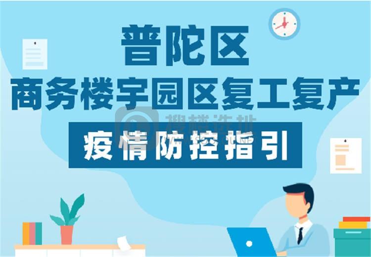 普陀区商务楼宇园区复工复产疫情防控指引