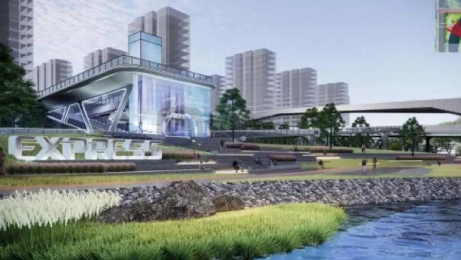 闵行将添一业态丰富的城市综合体，商品房、保障房、办公、城市公园等都齐了