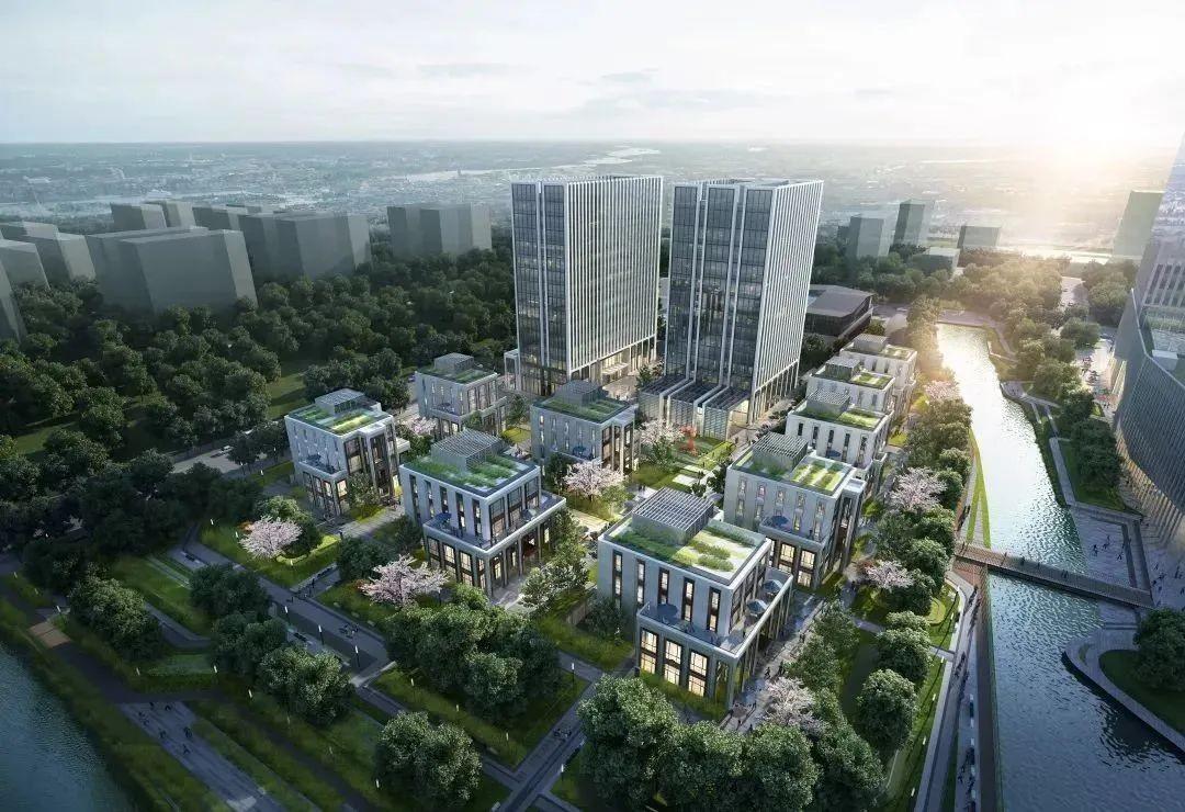 嘉定新城远香湖中央活动区再添总部项目