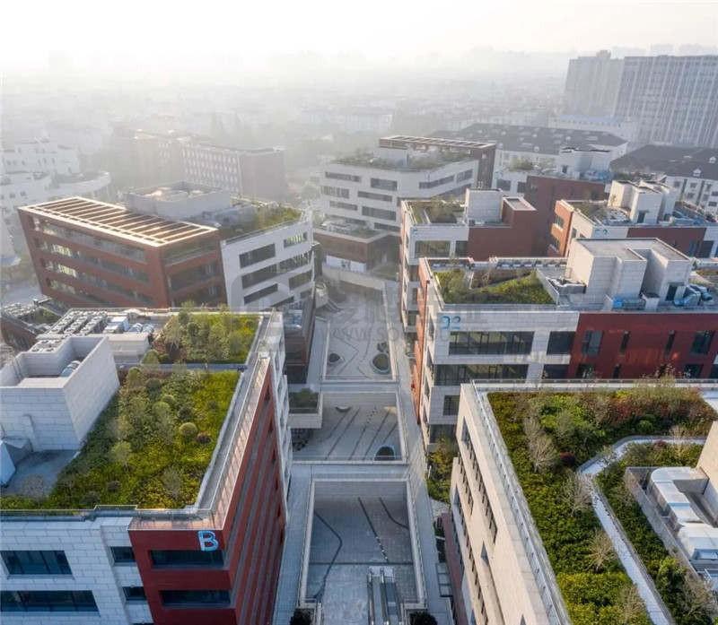 多层办公+产业园建筑设计：上海杨浦海尚世界智慧天地园区/案例