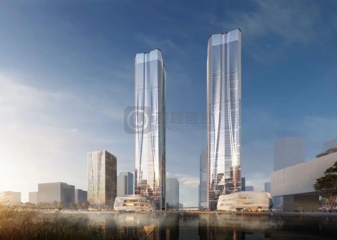 张江“科学之门”东塔核心筒结构封顶！科学城新地标320米“双子塔”双双“登顶”