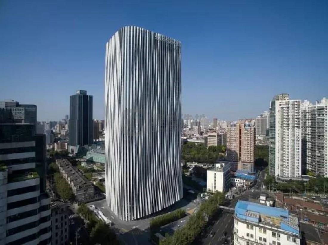 北外滩新地标，行云流水的建筑：上海吉汇大厦(虹口SOHO)