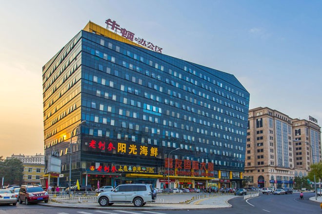 牛顿办公区：绿意盎然的商业地产选择