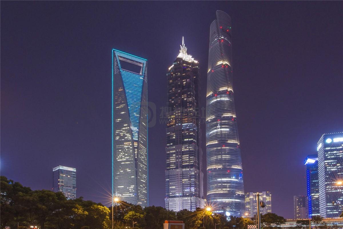 上海环球金融中心外立面