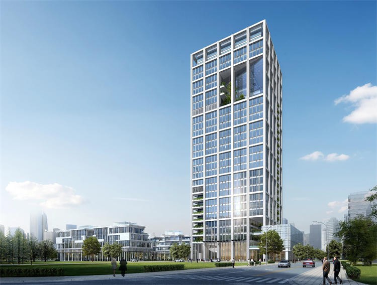 源点大厦：独栋花园总部与甲级江景办公的完美融合