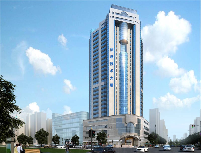 上海信息技术大厦：五角场高新技术产业园区的信息产业基地