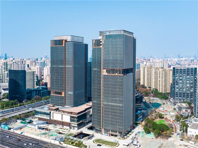 徐汇万科中心三期:上海徐汇POD公园里的总部群