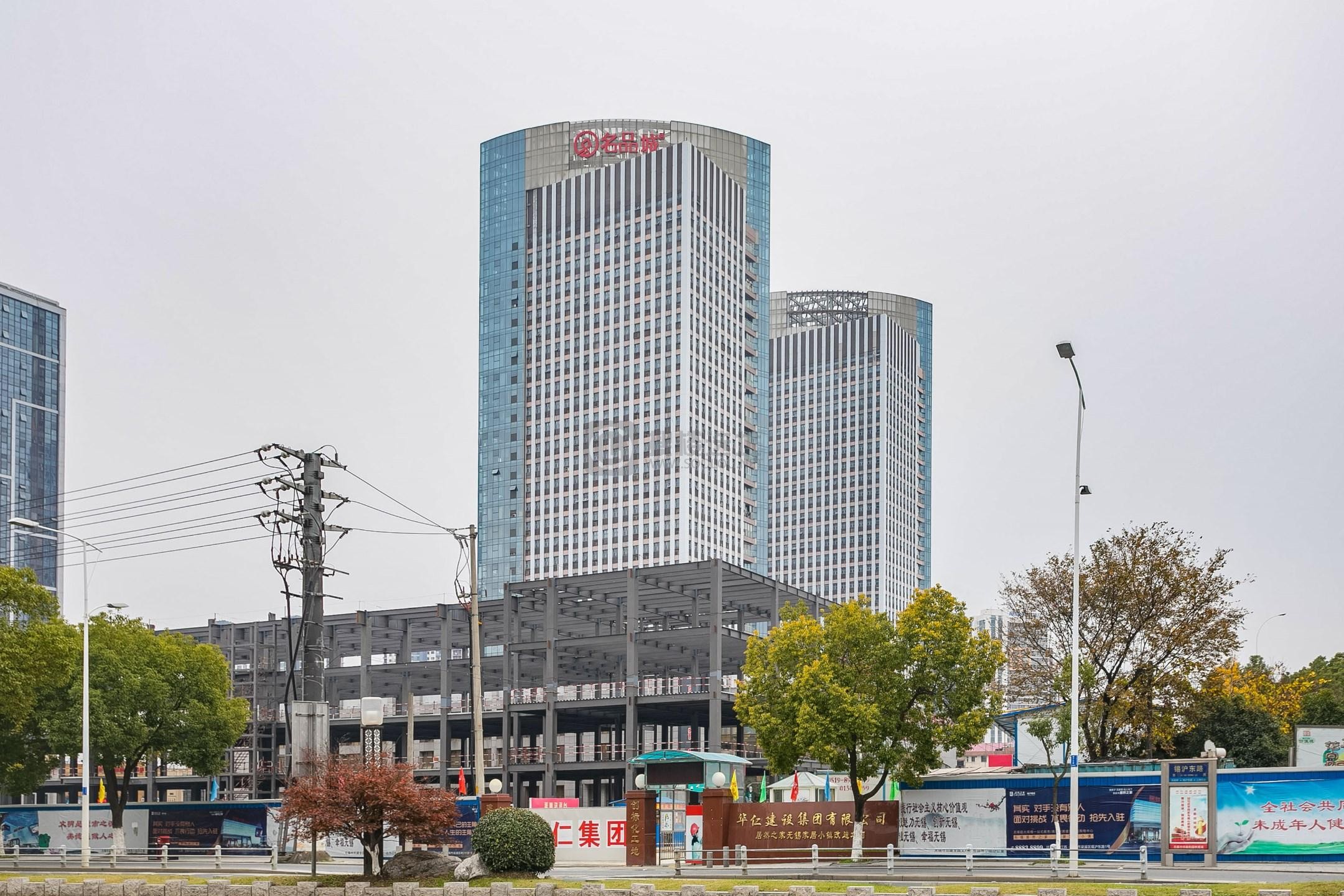 双地铁上盖+精装交付｜无锡名品城写字楼租赁信息汇总