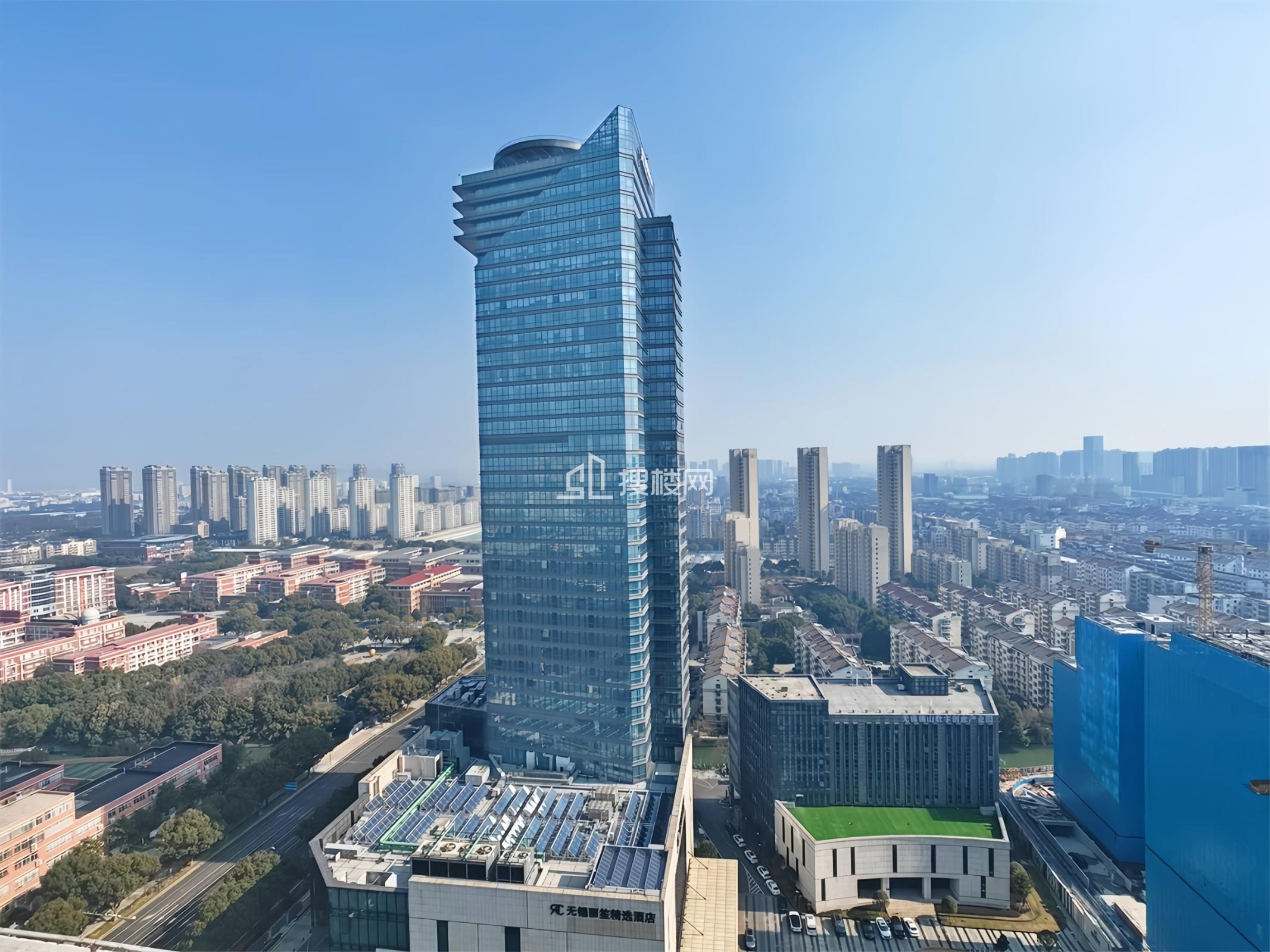 无锡地标商务新高度：兰亭国际大厦5A甲级写字楼全解析