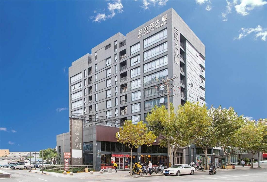 普陀长风商务区标杆写字楼：五芳斋大厦全方位租赁信息解析