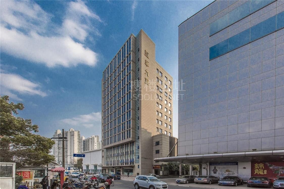 高得房率与退税优惠：探秘虹口区谊华大厦办公租赁价值