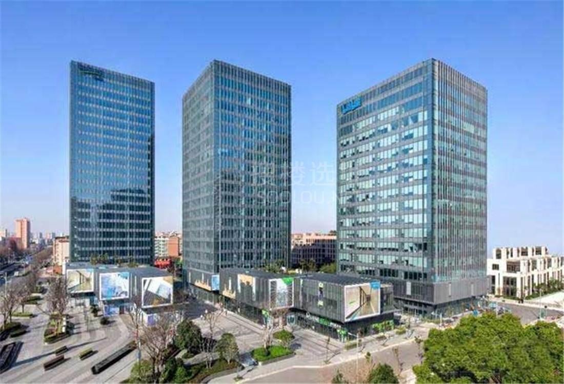 上海国正中心（Gensler力作）：​4.2米层高稀缺写字楼，10号线三门路站旁企业选址优选