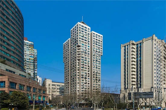 欧江大厦写字楼出租：肇嘉浜路768号31层甲级办公，L型180度景观窗